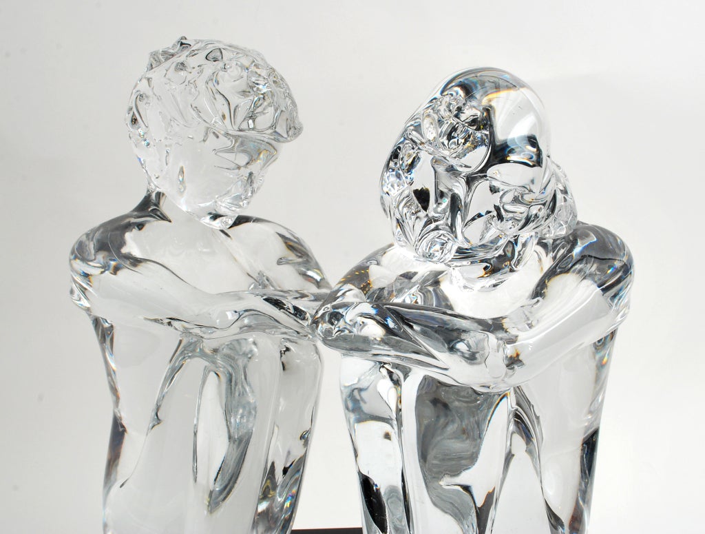 Large Glass Sculpture by Loredano Rosin 4