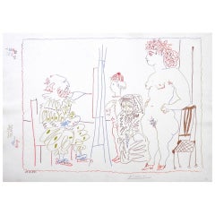 Signed Lithograph by Pablo Picasso, e. 2/50