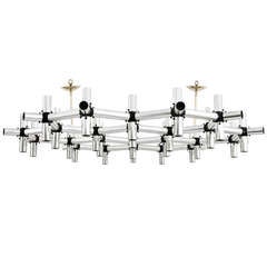 Massive Robert Haussmann "Atom" Chandelier