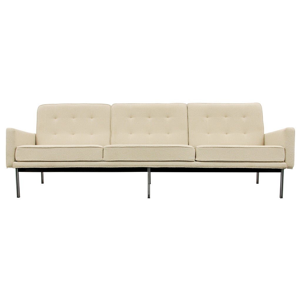Early Florence Knoll "Parallel Bar" Sofa, Circa 1960