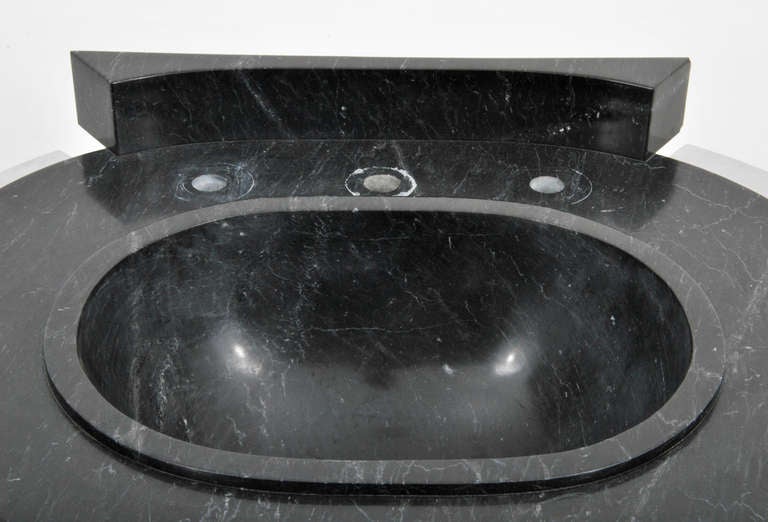 American Sherle Wagner Pedestal Sink