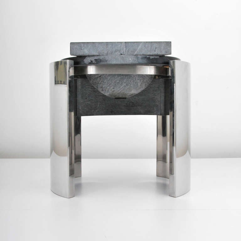 Granite Sherle Wagner Pedestal Sink