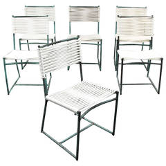 Set of Six Walter Lamb Dining Chairs, 1952