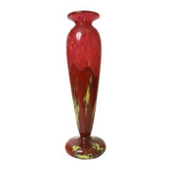 Charles Schneider Art Deco Vase