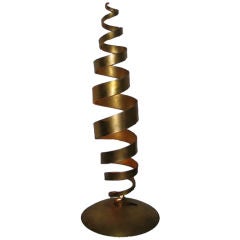 Vintage Tom Dixon spiral light prototype