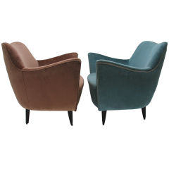 A Pair of Arm Chairs by Ico Parisi