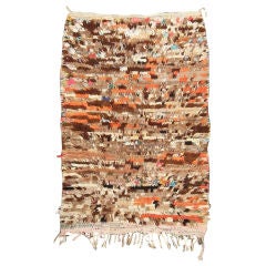 Vintage Moroccan Boucherouite Rug 3