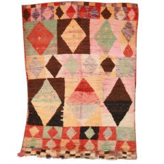 Vintage Moroccan Rug 4