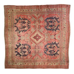 Antique Oushak Rug 6