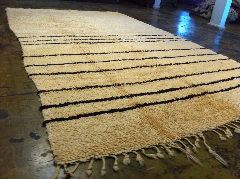 Vintage Moroccan Beni Ourain For Sale at 1stDibs