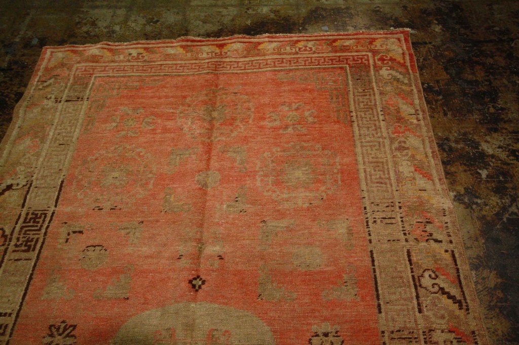 Antique Samarkand Rug In Good Condition For Sale In Los Angeles, CA