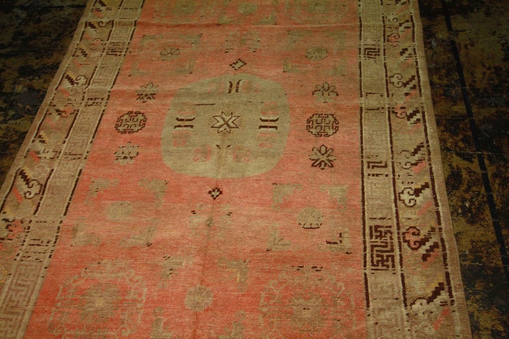 Antique Samarkand Rug For Sale 1