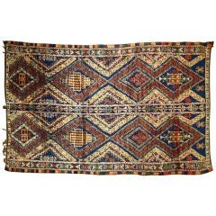 Vintage Moroccan Rug 9586 6'6 x 12'7 7
