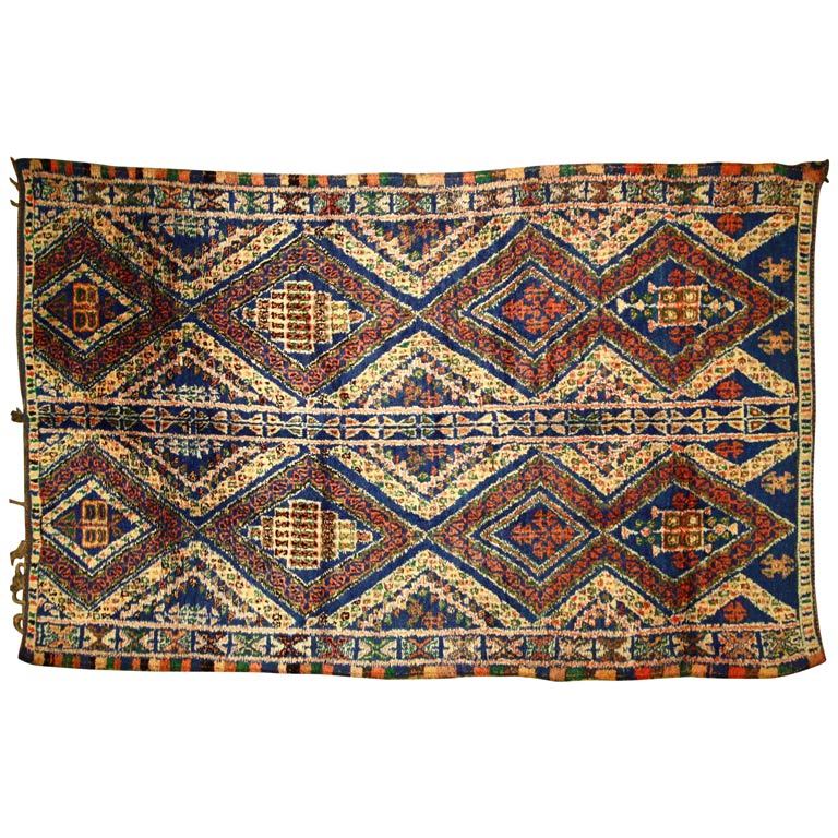 Vintage Moroccan Rug For Sale