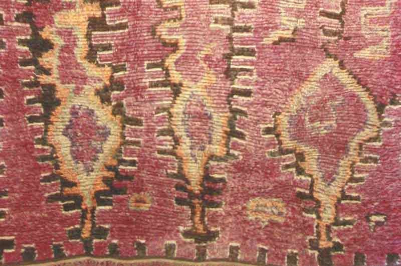 Vintage Moroccan Rug In Good Condition For Sale In Los Angeles, CA