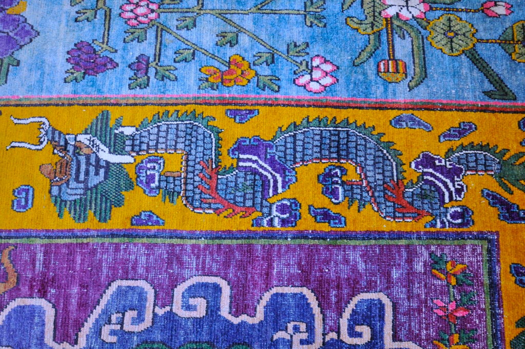 Fine Antique Samarkand In Excellent Condition For Sale In Los Angeles, CA