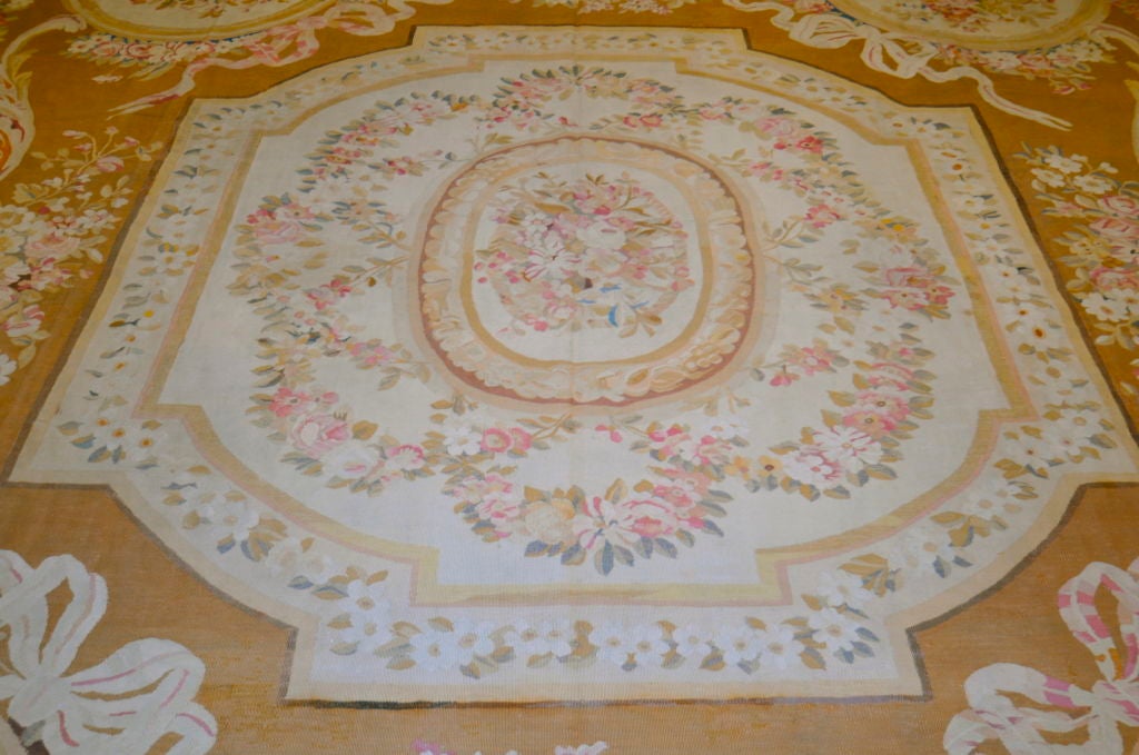 FINE ANTIQUE AUBUSSON