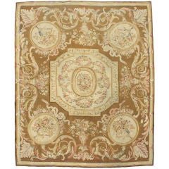 FINE ANTIQUE AUBUSSON