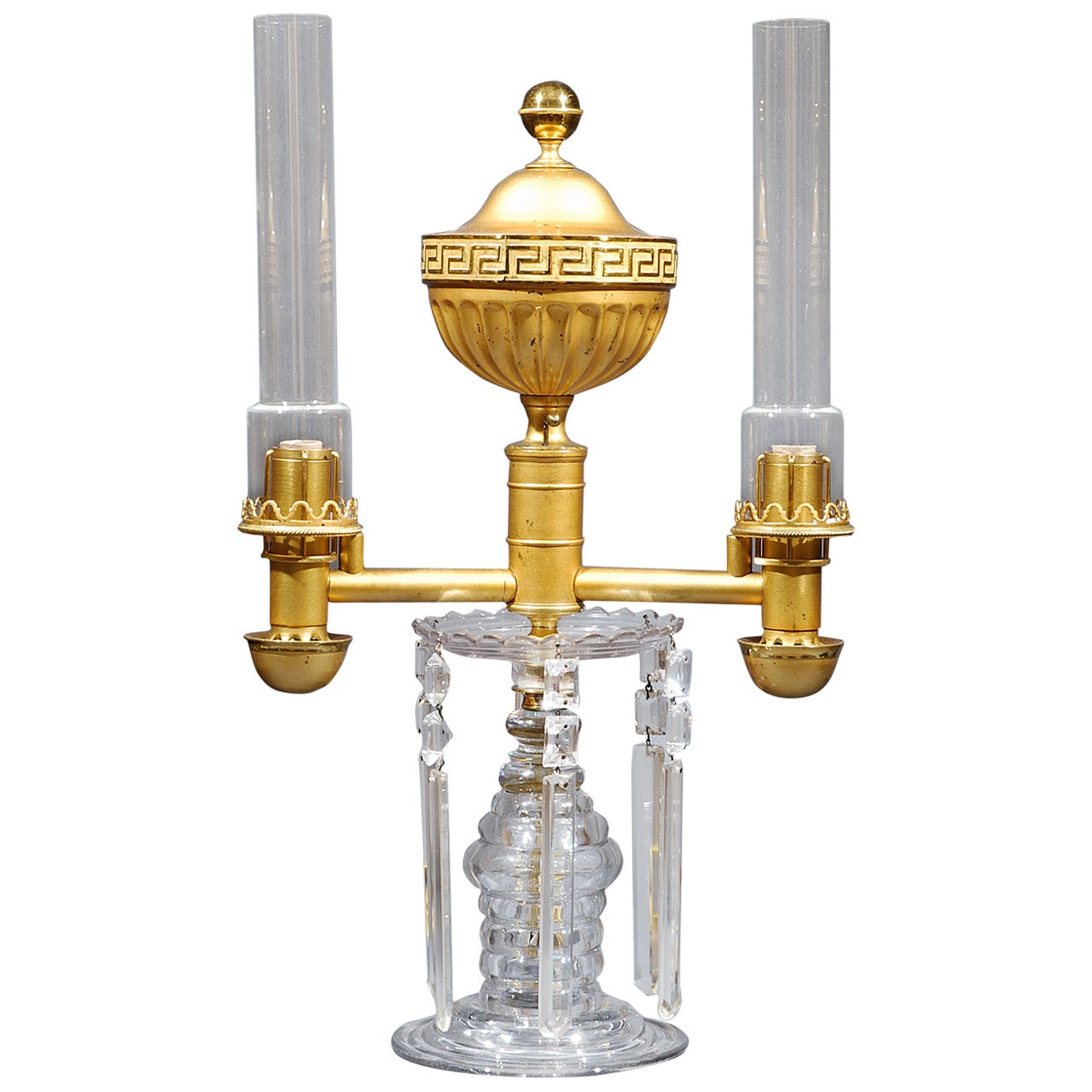 Double Argand Lamp For Sale