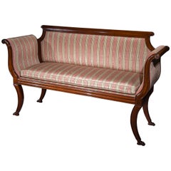 Small Settee in the Neoclassical Taste