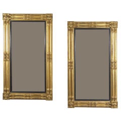 Pair of American Neo-Classical Pier Mirrors 2