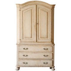 Antique Rococo Cabinet, circa 1800