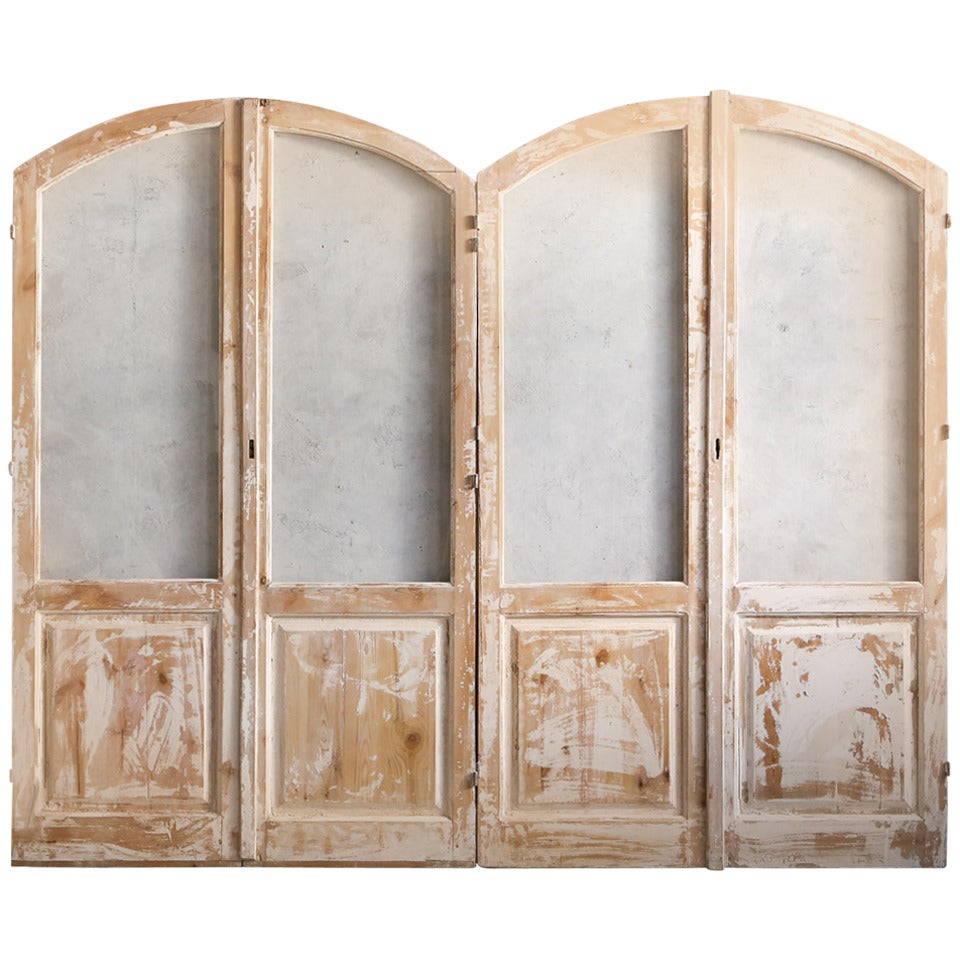 Beautiful Rustic Vintage Arched Doors