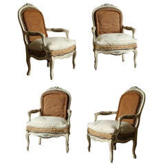 Set of 2 Antique Armchairs