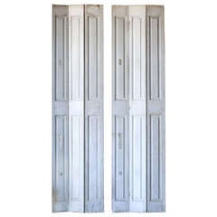 Antique Pair of Gorgeous Turn of the Century Shutters from Belgium