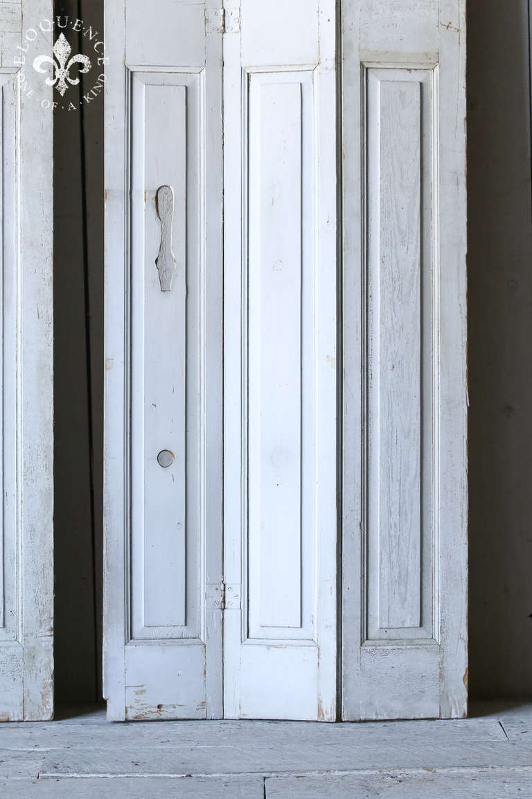 Country Pair of Gorgeous Turn of the Century Shutters from Belgium