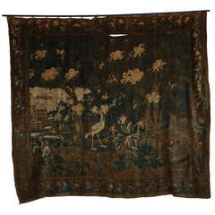 Huge Antique Aubusson Tapestry Circa 1750