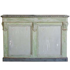 Amazing Antique Counter with Zinc Top