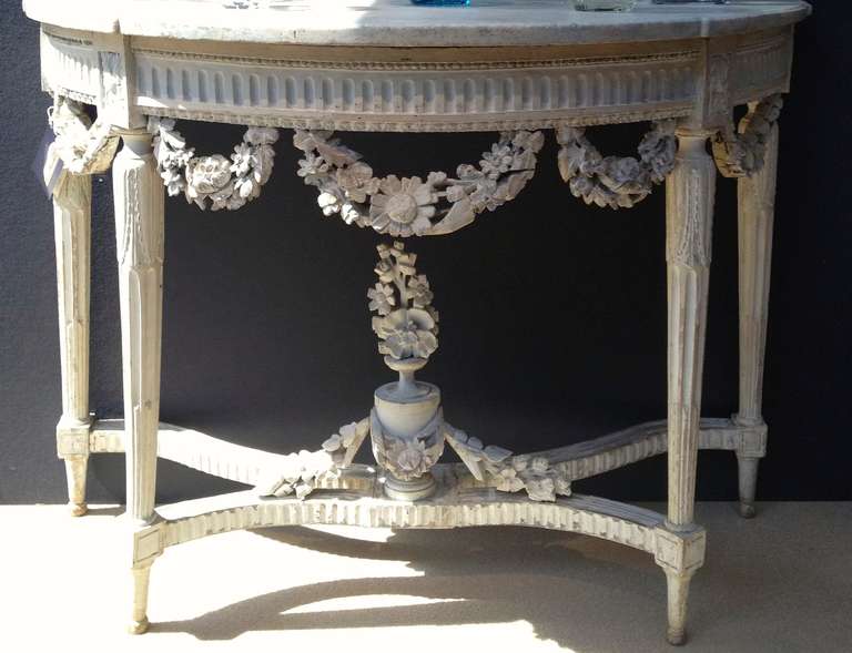 Louis Xvi Period Console Table