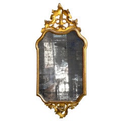 18th Century Italian Gilt Mirror 