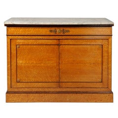 Antique Burr Maple Commode