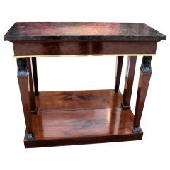 French Empire Period Console Table
