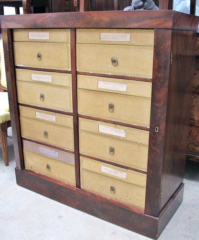 French Empire Period Cartonnier