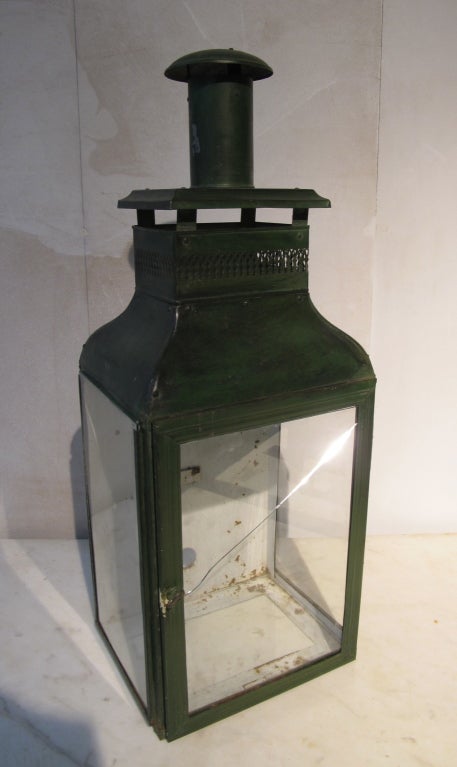 French Tole Wall Lantern