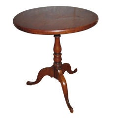 Georgian Miniature Tilt-top Table, diameter 12.5"