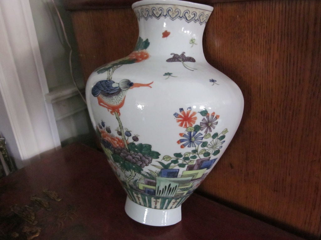 20th Century Pair of Porcelain Wall pockets