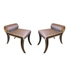 Pr. Classical-style Stools