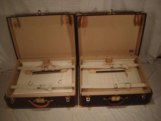 Pair Of Matching Louis Vuitton Siutcases 1