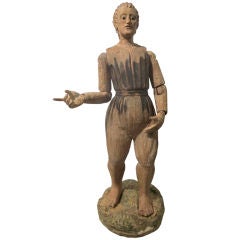 Carved, Articulated figure of a Man