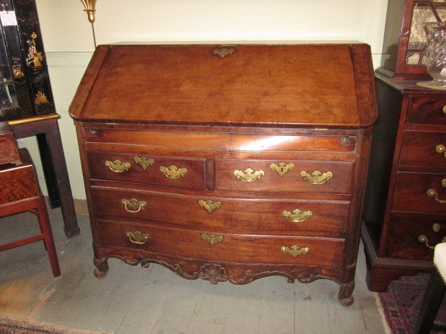 Walnut Fall-front Desk