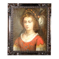 17th Century  Portrait of Noblewoman