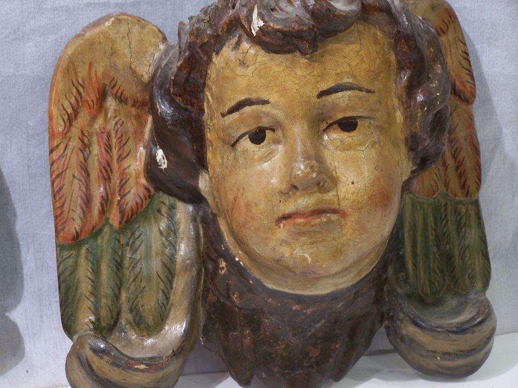 Pair of Angel Plaques