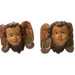 Pair of Angel Plaques