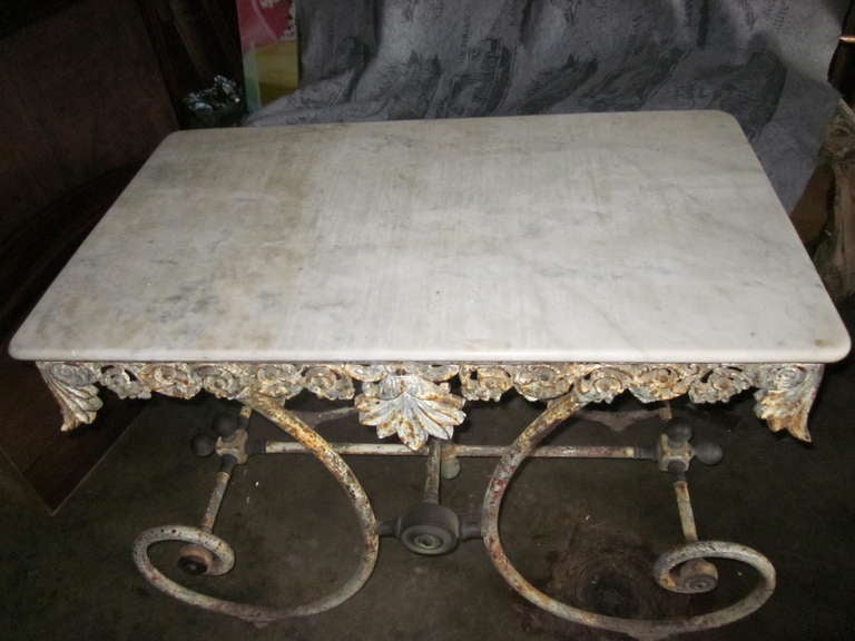 19thC French Baker's Table For Sale 1