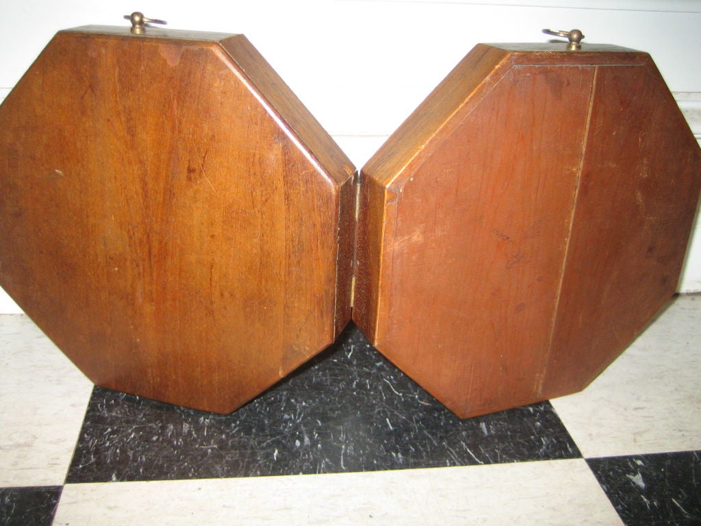 19thc  Octagonal Double Sailor's Valentine