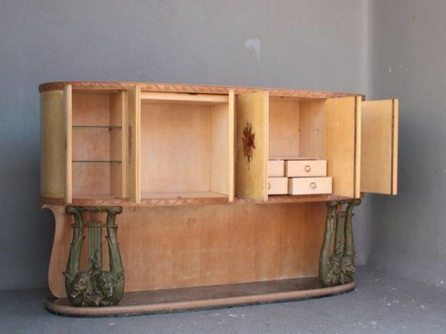 50's huge  italian sideboard in Paolo Buffa style